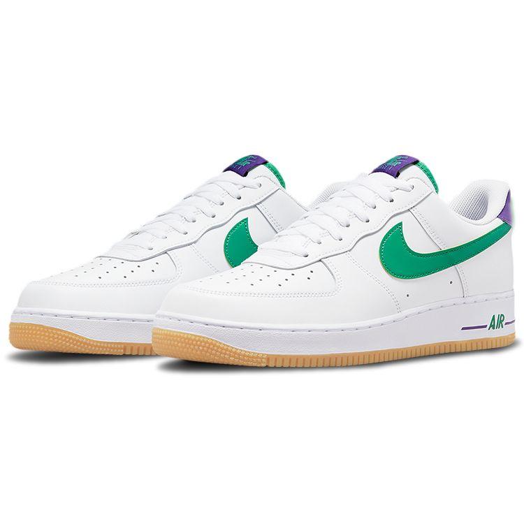 Nike Air Force 1 07 Joker Men Sneakers White Court-Purple Gum-Light-Brown DO1156-100