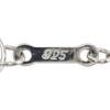 Used [TIFFANY&Co.] Tiffany Open Heart Elsa Peretti Silver 925 Unisex 2.5g Necklace