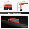 TOOENJOY Car Side Step Car Door Side Pedal Foldable Door Step Car Wash Aid