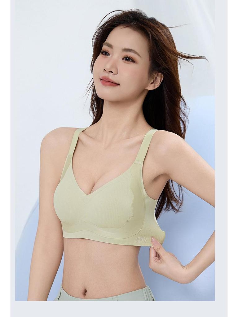 Seamless Lift-Up Bra: Soft Support & Anti-Sagging for Women