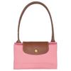 Longchamp Shoulder Bag Le Pliage Original Printed Logo Logo Snap Button Closure Polyamide Tote Tote Shopping Handbag Women's Marshmallow L2605089P92