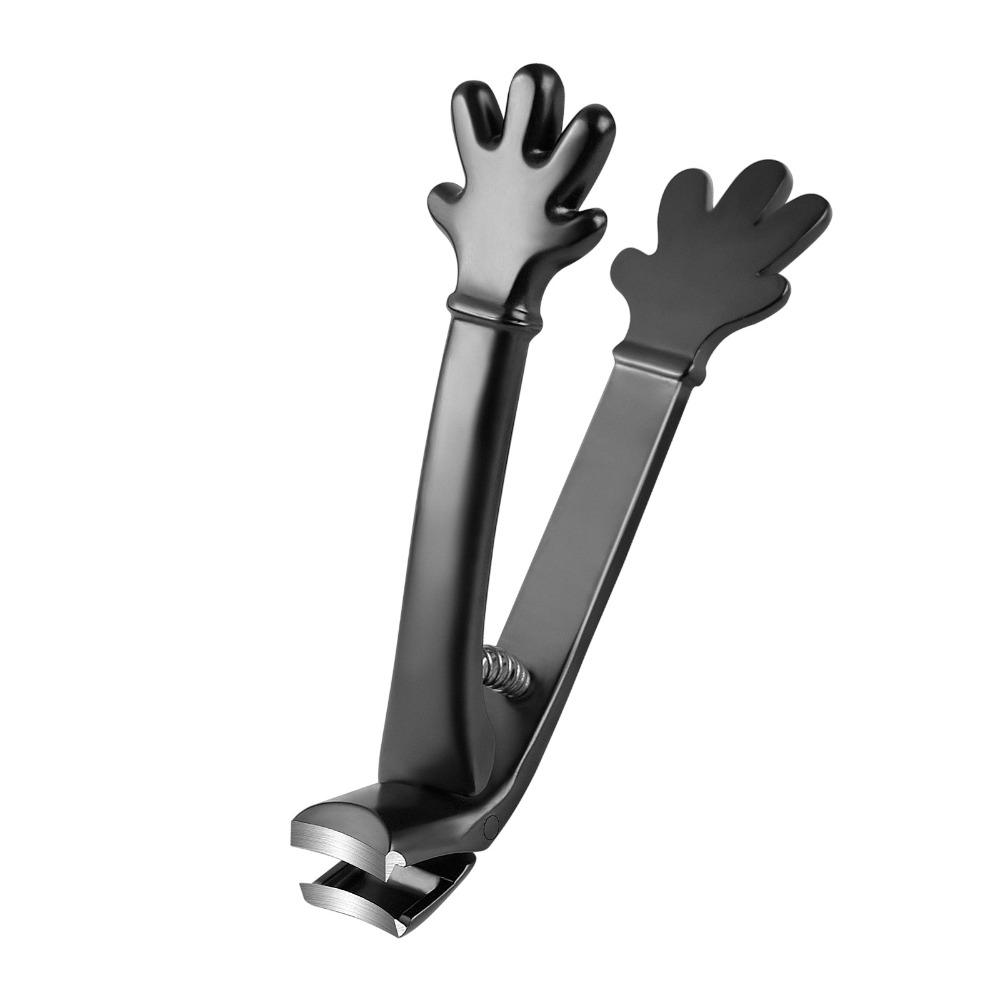 

Stainless Steel Toenail Clippers Long Handle Pedicure Clippers Pedicure Manicure Tools чорний