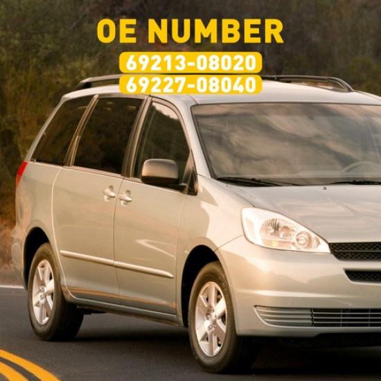 For 04-10 Toyota Sienna Desert Sand Mica Rear Outside Door Handle RH Left EXV