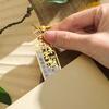 Brass color hollow metal bookmark blessing graduation gift souvenir