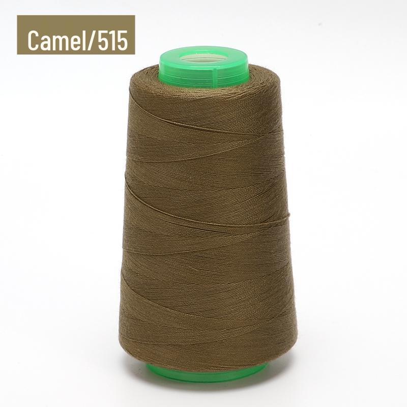 Household Sewing Thread - Large Spool, 202 Colors, Medium Thick Polyester for Sewing Machines, Black & White