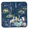 Miyamoto Towel Miyamoto Moomin Cleaning Made In 20 X 20 05859 Handkerchief, Smartphone/Glasses Handkerchief, Party, Japan, Navy, Approx. Cm,