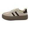 Little white shoes women's summer new retro board shoes women's thick soles increase height leisure sports
