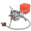 Hooloo Outdoor Windproof Portable Split-Type Camping Gas Stove