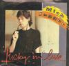 7inch Record MICK JAGGER  Lucky In Love 3804893 Columbia 1985 Canada Rock Used