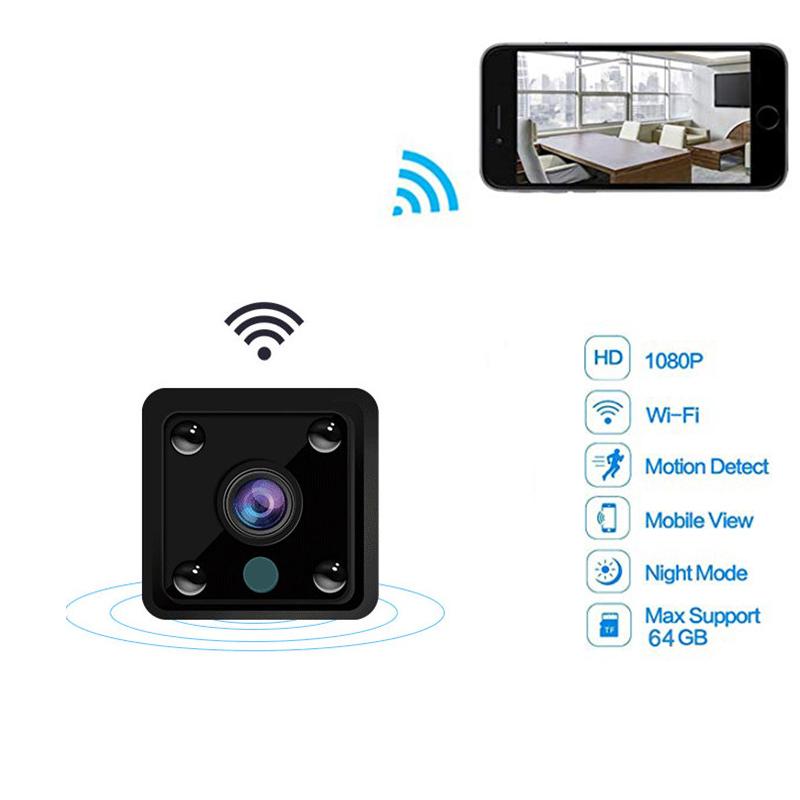 X6 Mini kamera IP Kamera WiFi HD 1080P Bezprzewodowy nadzór bezpieczeństwa Noktowizor Inteligentny dom Micro Cam USB
