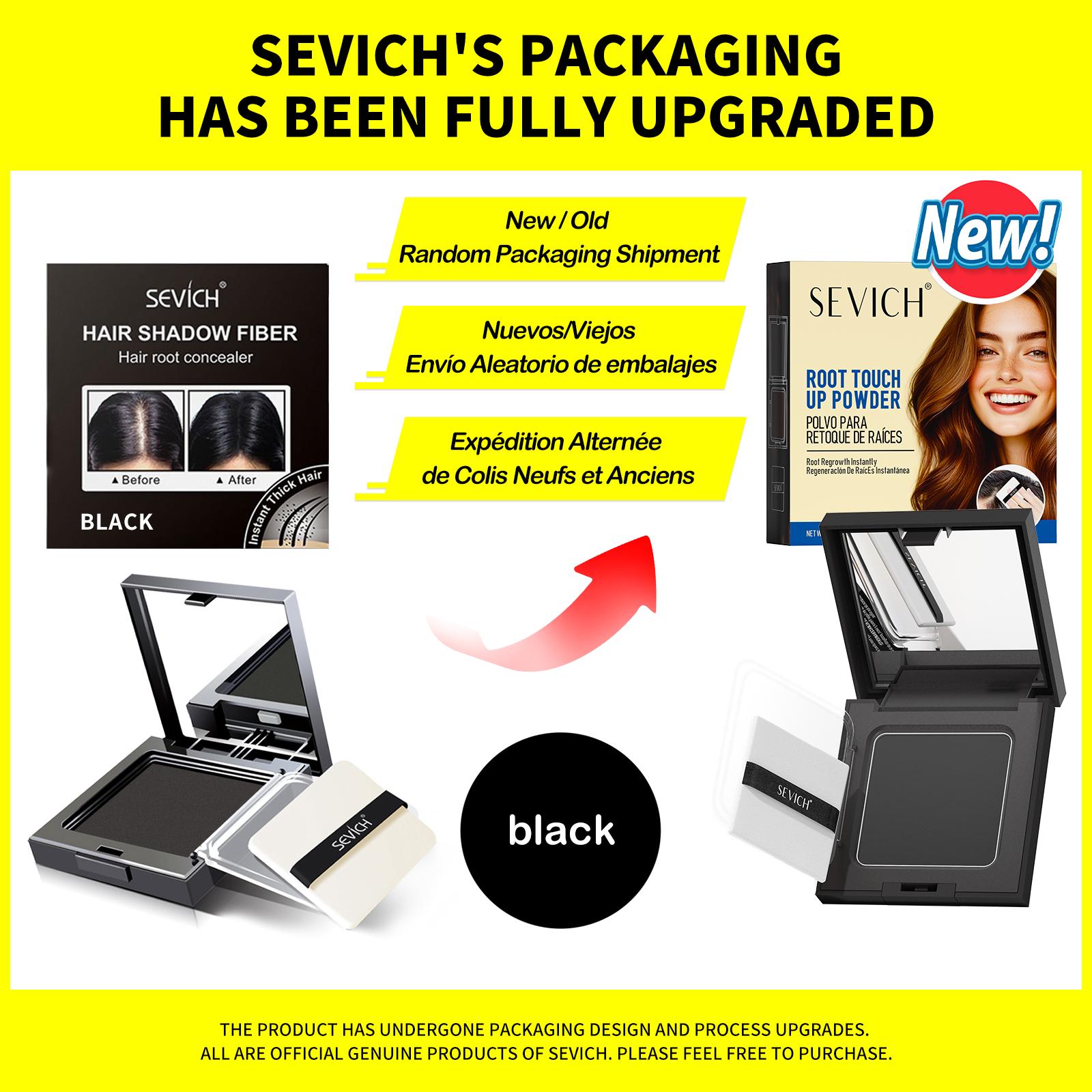 

Sevich Пудра для линии роста волос 12 г Пудра-тень для линии роста волос Макияж Консилер для волос Натуральное покрытие Унисекс Средство от выпадения волос