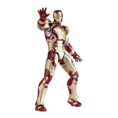 Revoltech 049 Iron Man 3 Iron Man Mark 42 ABS PVC Painted Action Figure Non-scale &