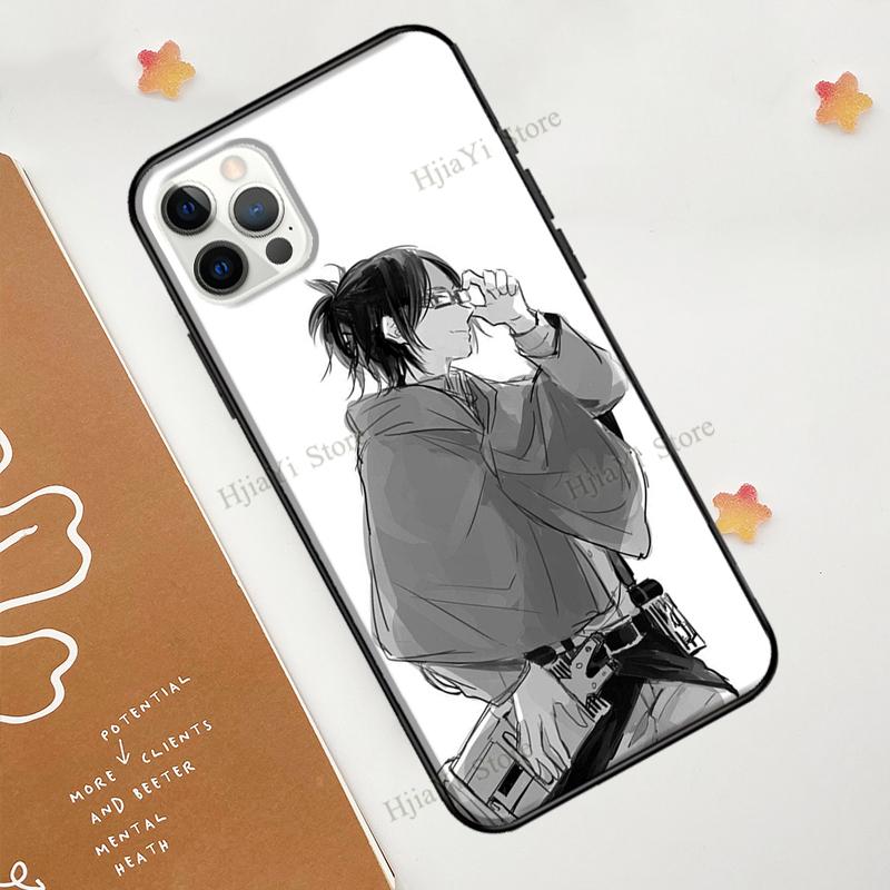 Pouzdro Hange Zoe Attack on Titan anime pro iPhone 12 Pro Max 13 mini 6S 7 8 Plus SE 2020 Pouzdro pro iPhone 11 Pro Max XS X XR