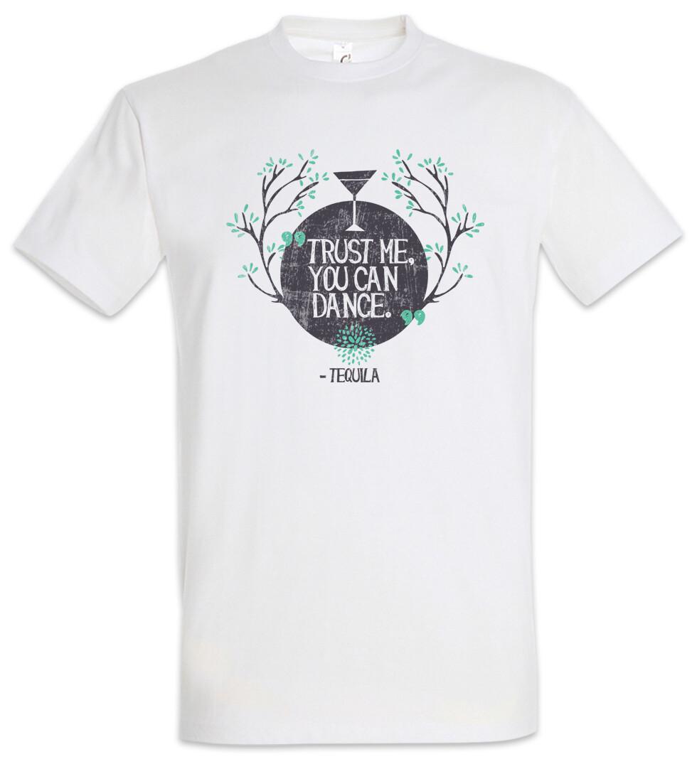 Trust Me You Can Dance T-Shirt Fun Alcohol Beer Drunk Tequila Party Booze M