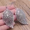 Leaf Pendant Earrings Women Dangle Earrings Drop Earrings Jewelry Simple Earring