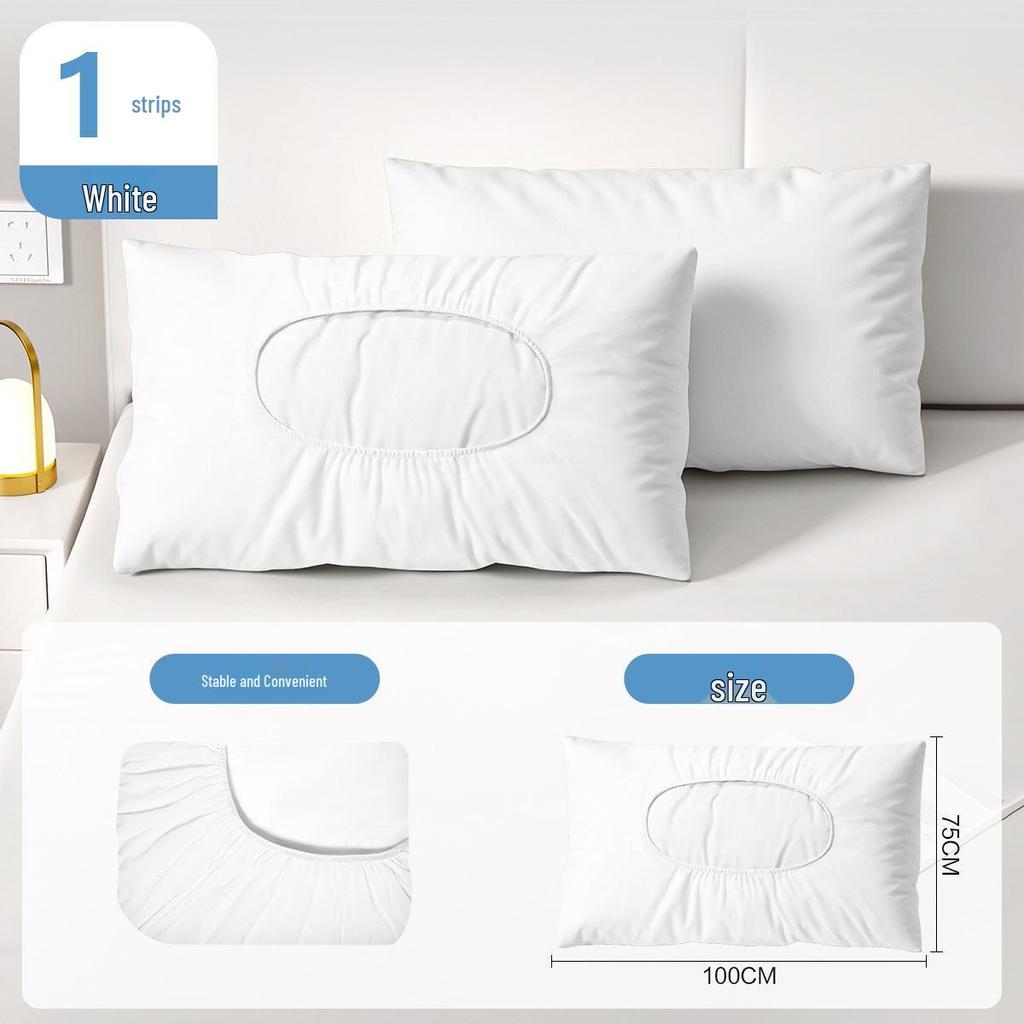 Thickened Stain-Resistant Travel Pillowcase for Train Sleeper