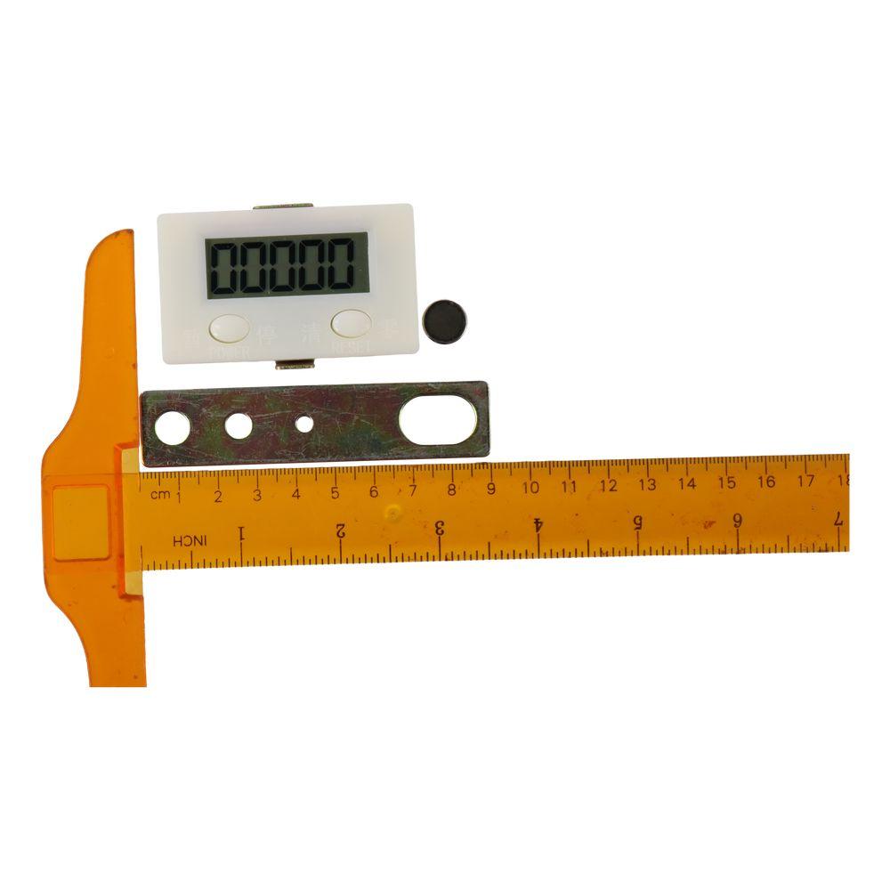 Plastic 0-99999 Counter  5 Digit Punch Counter LCD Digital