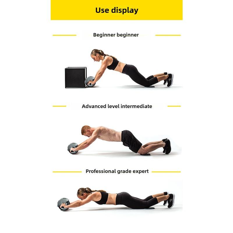 Auto Rebound Abdominal Wheel Abs Roller Abs & Core Workout Equipment for Home Gym