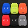 Silicone Car Key Cover Case for Rover MG for Land Rover Defender Freelander 2Buttons Remote Key Alarm Key Case Shell