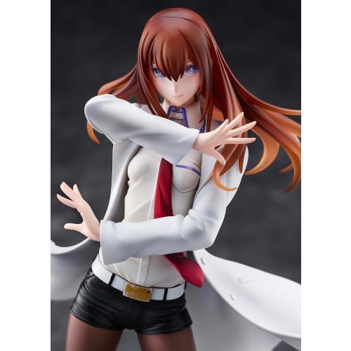 STEINS GATE Makise Kurisu [White Coat Style] 1/7 Scale Plastic Finished Product, Partially Made of ABS