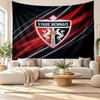 Stade Rennais FC Wall Tapestry, Soft Fabric Wall Hanging, Decorative Backdrop For Bedroom Home Wall Art