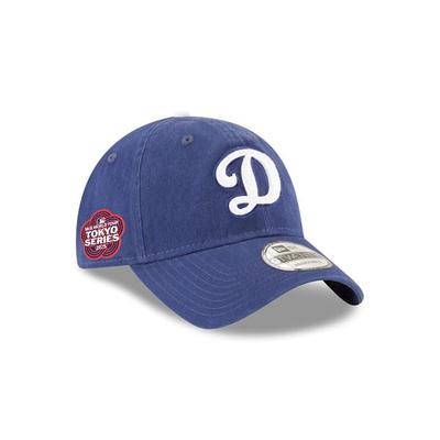 MLB 2025 Eröffnungsspiel Tokyo Series Modell 9TWENTY Strapback Los Angeles Dodgers TOKYO SERIES D LOGO STRAPBACK CAP LOS ANGELES DODGERS LA Hut Welttournee