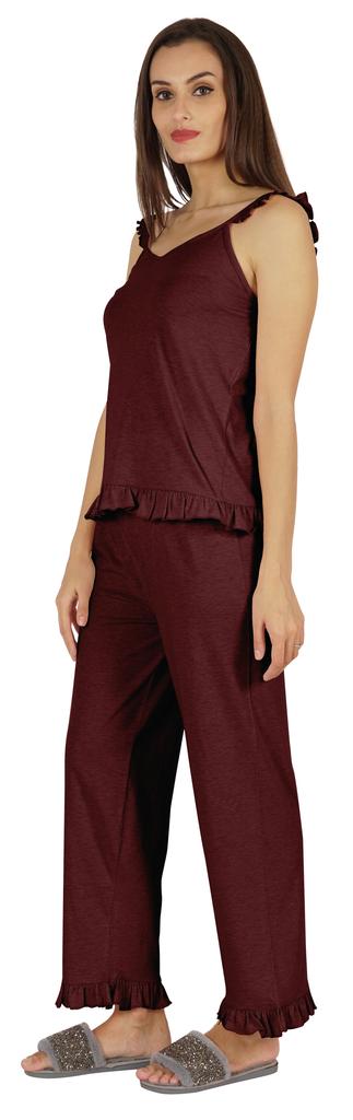 Inkmeso Sexy Lingerie Nightwear Set For Women s 2 Pcs Sleepwear Sets Tank Top