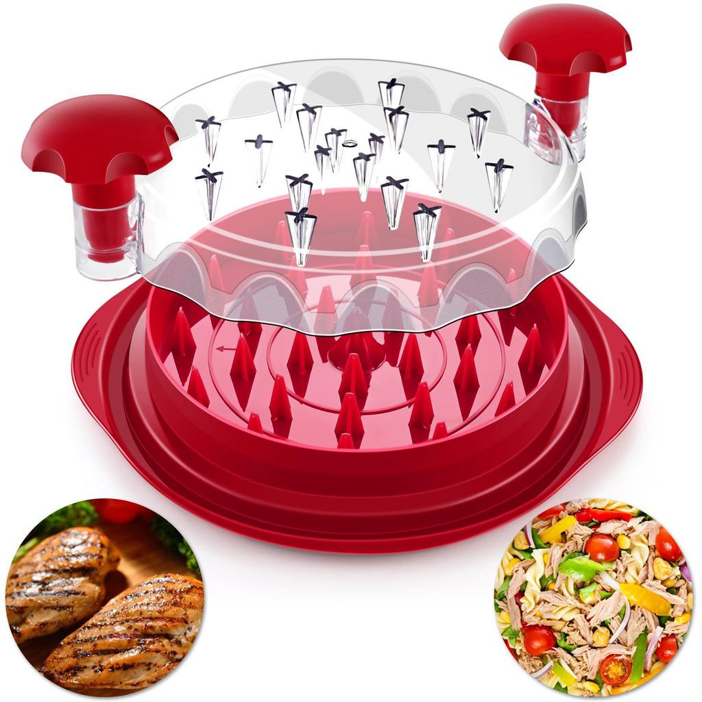 Multi-Function Chicken Shredder & Mincer with Transparent Lid