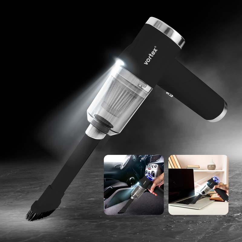 Vortex CRC90 black cordless handheld vacuum cleaner