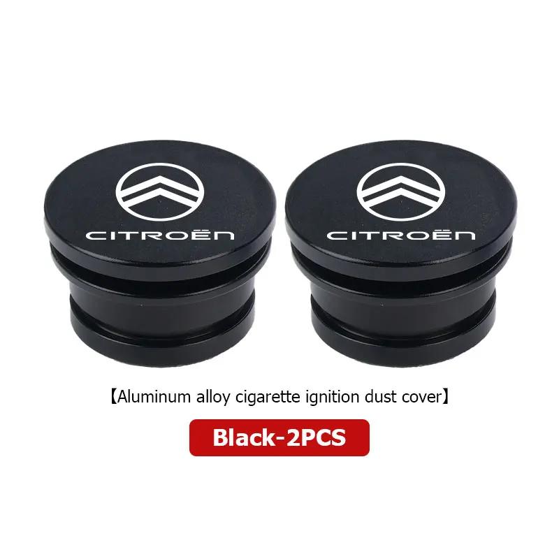 ARM3 Car Metal Cigarette Lighter Button Cap Dustproof Cover Socket For Citroen Jumper Celysee Cactus Picasso Aircross Saxo Grand