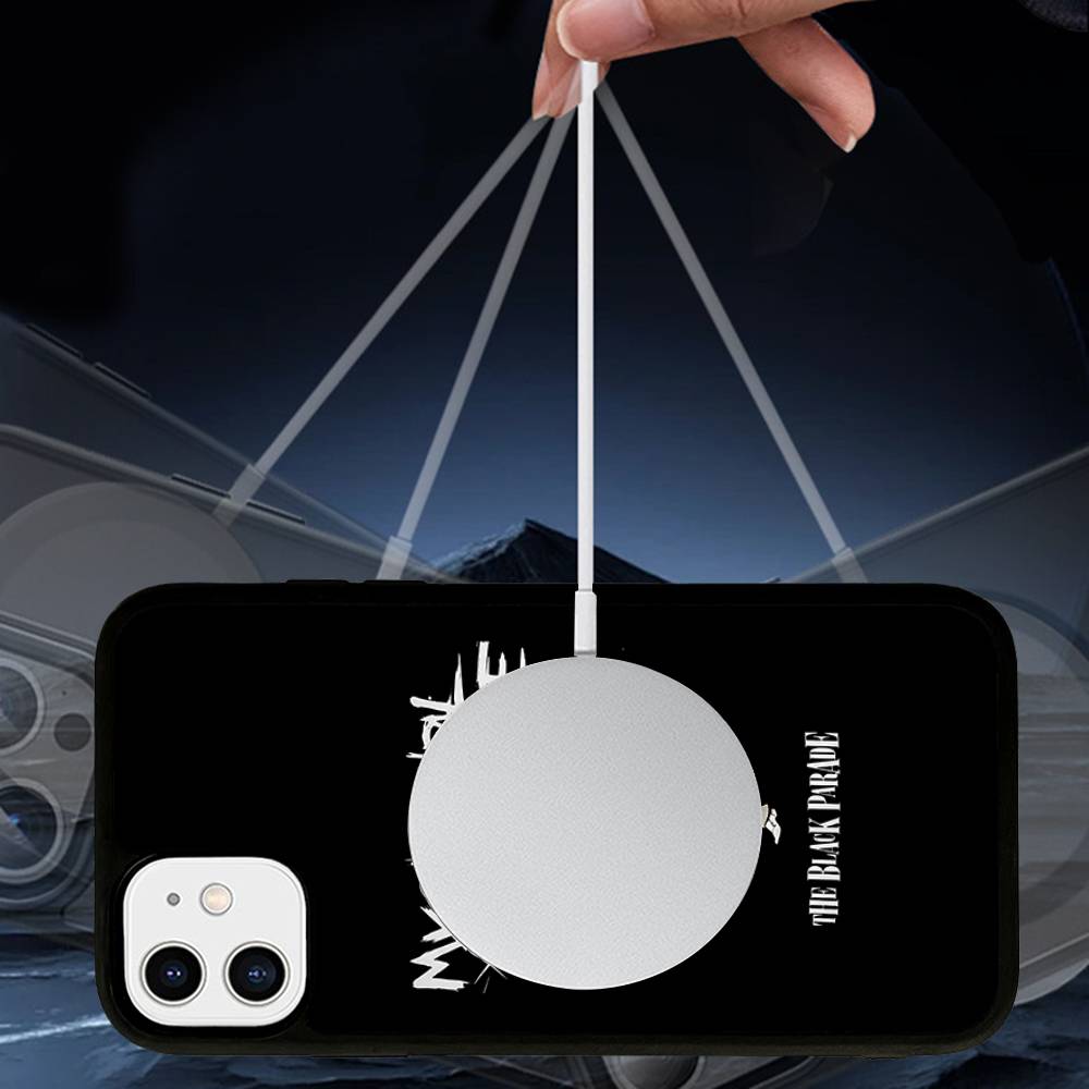 

My Chemical Romance Phone Case Magnetic Case For IPhone 16 14 13 12 11 15 Pro Max Plus For Magsafe Wireless Charge Cover iPhone 16