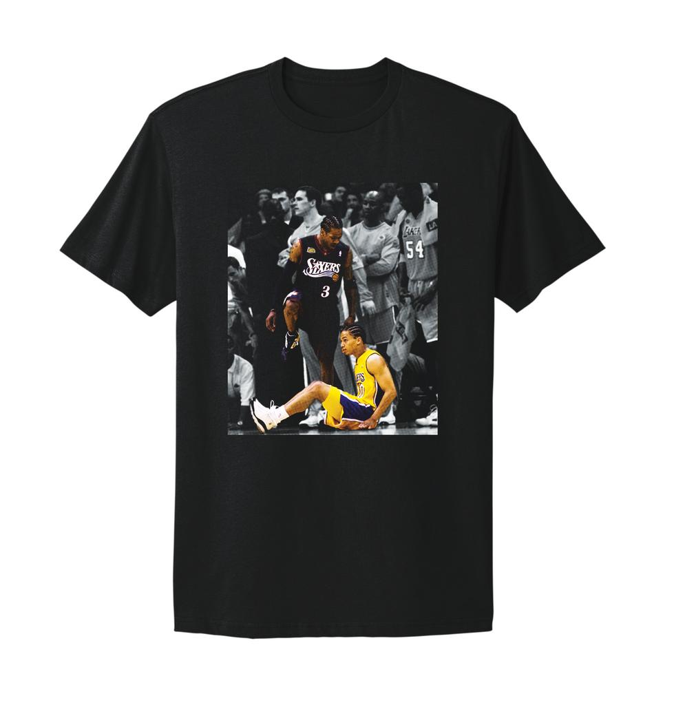 Allen Iverson STEPOVER Shirt Allen Iverson T-shirt Poster Graphic Tee