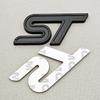 BLFE6 3D Metal Car Styling Logo STLine ST Rear Trunk Badge Front Grille Emblem For Ford Foucs Fiesta Mondeo Escape Exterior Accessorie