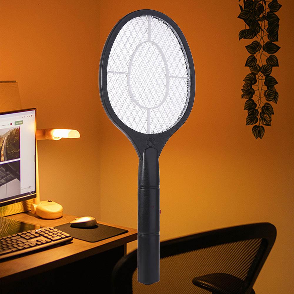 Cordless Electric Mosquito Swatter Handheld Insect Bug Zapper Mosquitos Killer Fly Swatter Night