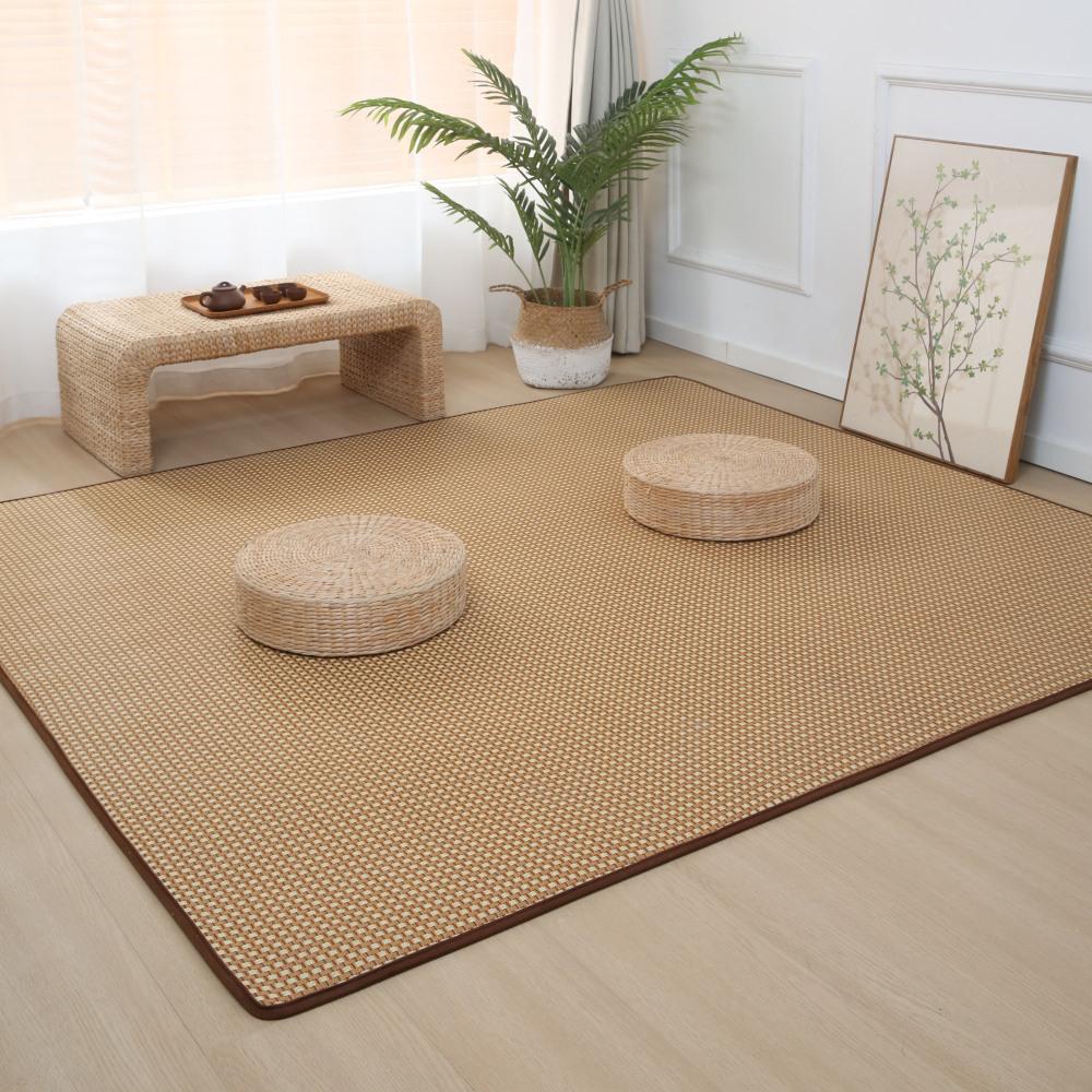 Rattan Ice Silk Summer Floor Mat: Baby Crawling, Living Room, Bedroom & Dormitory Tatami Mat