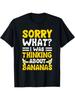 Banana Fruit Lover Fruitarian Funny T-Shirt
