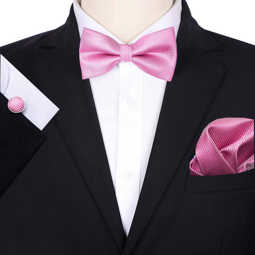 Men'S Groom Wedding Host Solid Color Bow Tie Best Man Suit Korean Version Shirt Bow Tie Wedding Men'S Bow