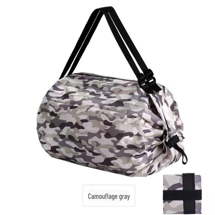 

Экологичная дорожная сумка большой вместимости: Водонепроницаемый, портативный, складной, идеально подходит для покупок и хранения