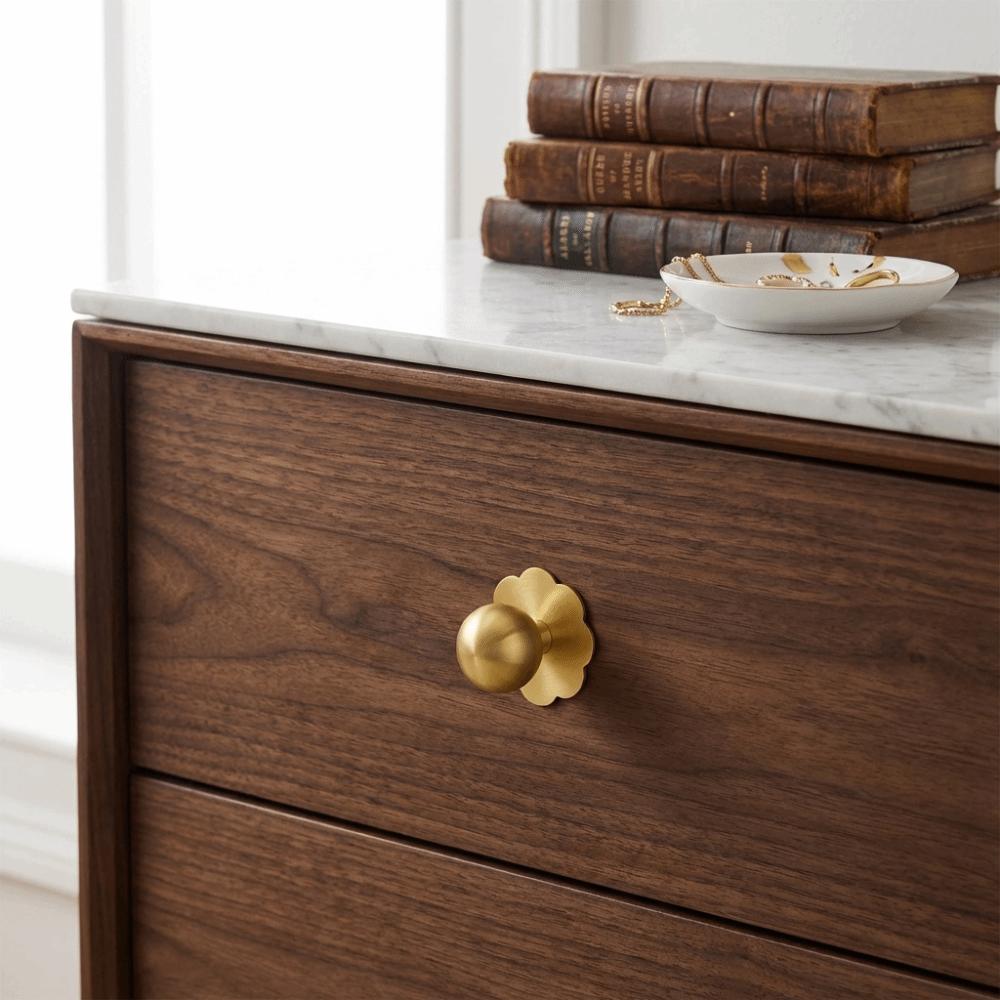 Smooth Surface Cabinet Pulls Modern Minimalist French Style Handles  Home Furniture