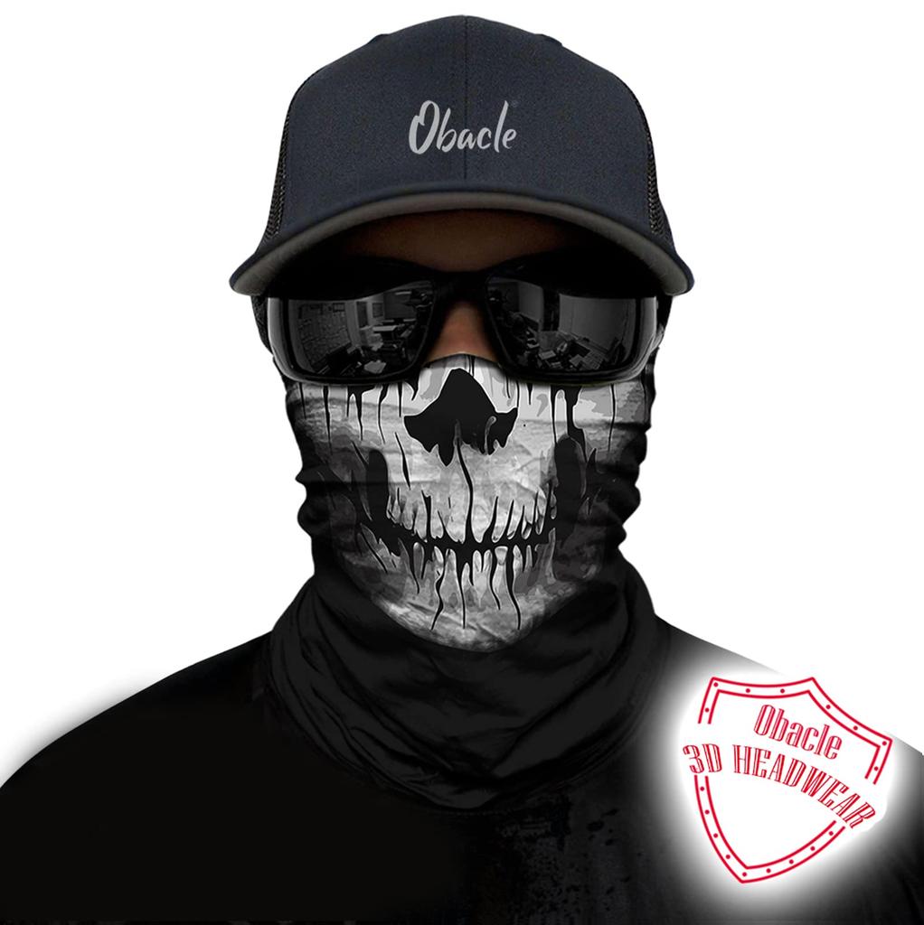 Obacle Face Sun UV Dust Wind Protection Seamless Bandana Animal Face for