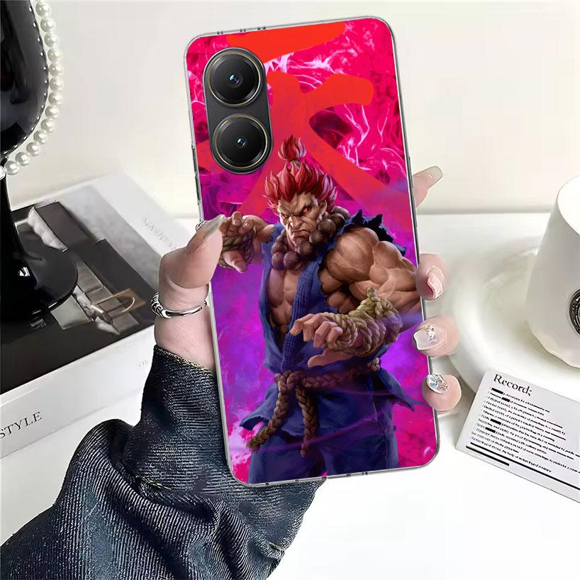 Game S-Street F-FighterS Soft Phone Case For Xiaomi Redmi 15C 15 13C 13 Poco X5 X6 X7 F7 Ultra M7 12C 12 10 10C 9C 9A 9T 9 Funda