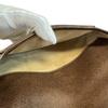GUCCI Vintage Old Gucci Letter Pouch Business Bag GG pattern canvas Clutch bag beige canvas Used