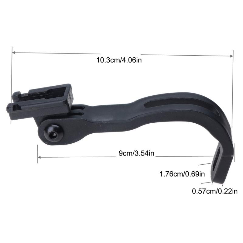 Durability Fork Extension Bike Fork Mount Extension Brackets for Action Camera Wide Angles Recording