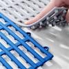 Drainage Non-Slip Mat Interlocking Floor Mat Hollow Splicing Shower Mat  Swimming Pool