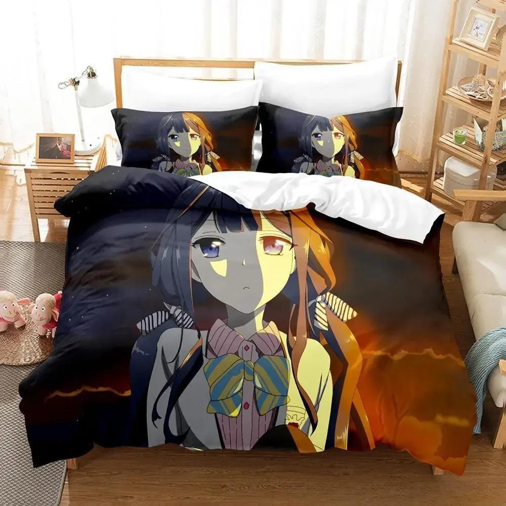 3D Print Anime Masamune-kun No Revenge Bedding Set Single Twin Full Queen King Size Bed Set Adult Kid Bedroom Duvet Cover Sets