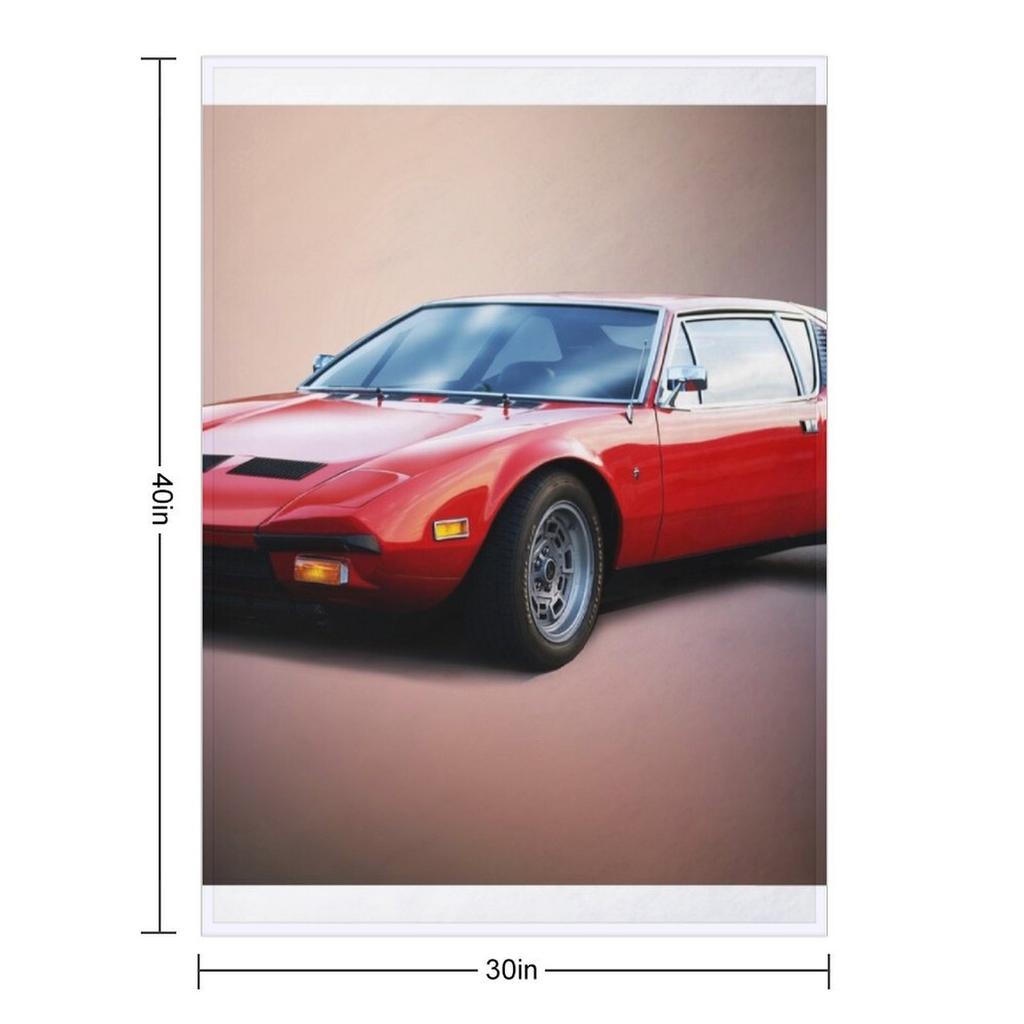 Coperta Plaid deTomaso Pantera Pelliccia Morbida da Viaggio Coperte da Divano