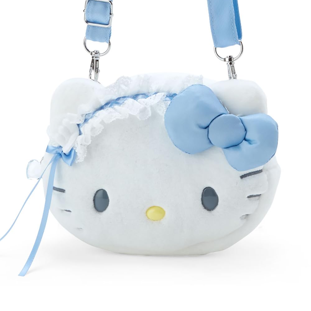 Poșetă în formă de față Sanrio Hello Kitty Days albastru deschis Hello Kitty x 17 x 8cm Personaj 760471 13,7