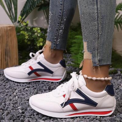 Sneakers Donna Scarpe Sportive Nuove Scarpe Bianche Piccole da Donna Sneakers alla Moda e Confortevoli Scarpe da Corsa Casual Leggere Versatili