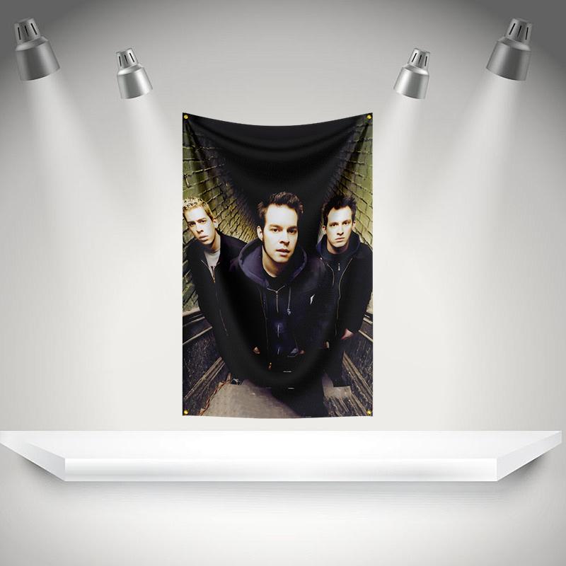 C-Chevelles Flag Rock Music Band Banner HD Printing Tapestry Exhibition, Music Band Fans, Garage Decor
