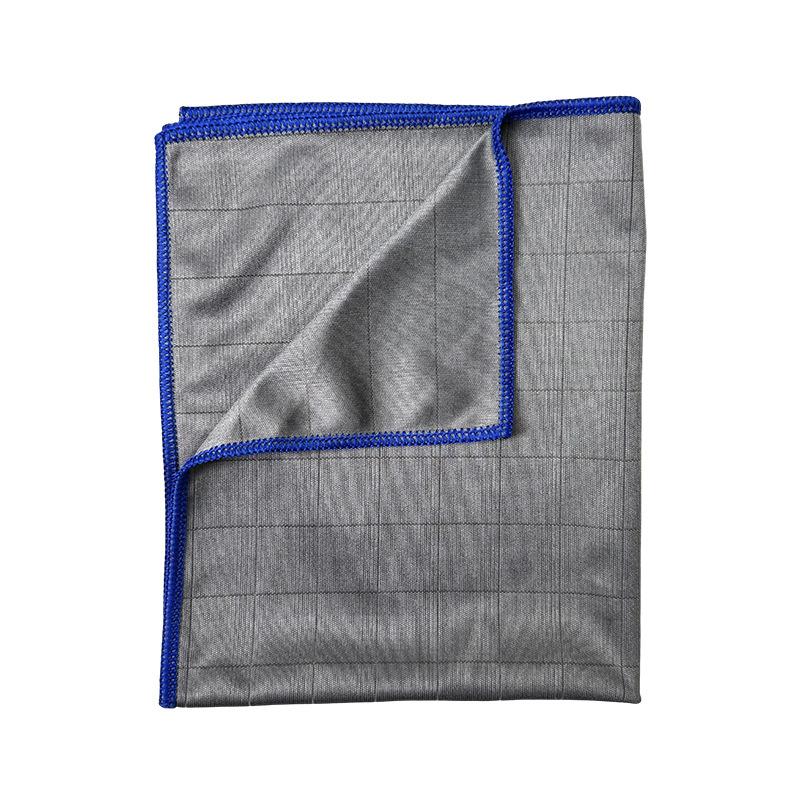 1PCS Carbon Microfiber Cleaning Cloth Lint Free Reusable Kitchen Dish Cloth Glass Window Polishing Streak Free Miracle Clean Rag
